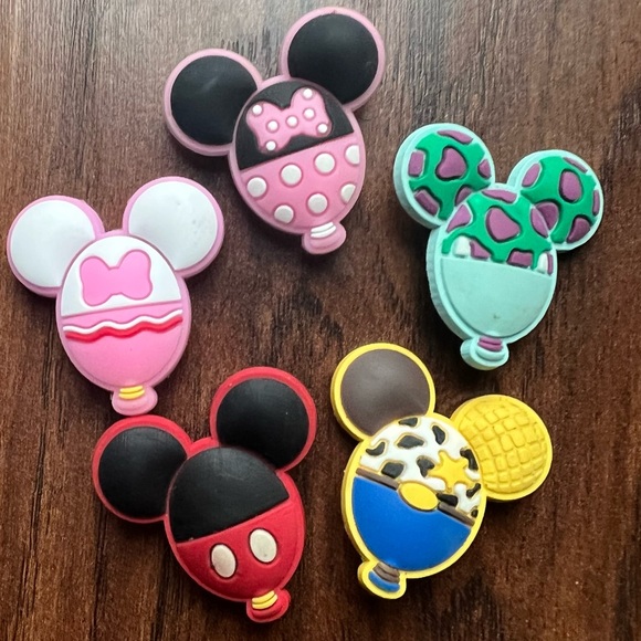 CROCS Other - Assorted Disney Mickey shaped crocs charms